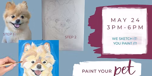 Paint Your Pet - Canvas or Round Cut-Out