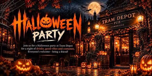 Halloween Party at Tram Depot