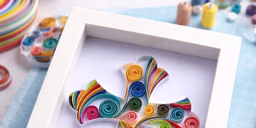 Paper Quilling - Cross Frame Project