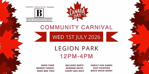 Canada Day Community Carnival presented by Beyak Auto Group