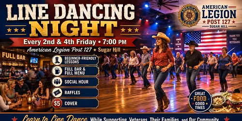 LINE DANCING! with Line Up Let's Dance