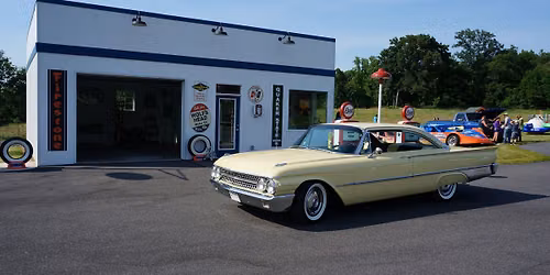 The Ford Cruise from Myers Ford Car Show to the Camp LIGHT Cruise In