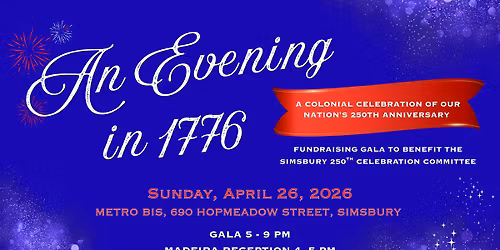 An Evening in 1776 - Fundraising Gala