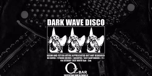 \ud83e\udd87 DARK WAVE DISCO \ud83e\udd87