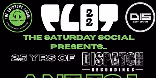 The Saturday Social presents\u202625yrs of Dispatch Recordings