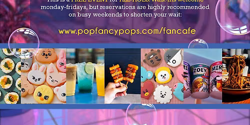KPOP KLEANERS CAFE - a kpop pop-up fan cafe
