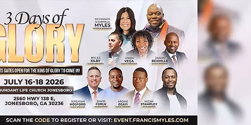 3 Days of Glory - Ancients Gates Open For The King of Glory To Come In!