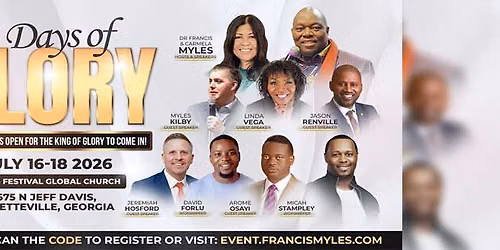 3 Days of Glory - Ancients Gates Open For The King of Glory To Come In!