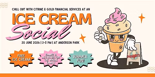 Ice Cream Social with Citrine & Gold