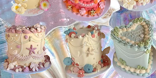 Cake Decorating Class-Seashell Summer Edition