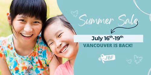 Just Between Friends Vancouver Sale! 