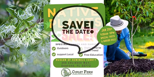 Special Florida Native Trees & Shrubs Sale Event!
