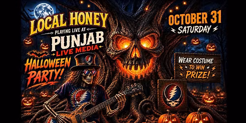 Halloween Party w\/ Local Honey ~ Allman Brothers \/ Dead \/Pink Floyd