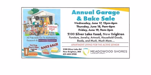 Annual Garage & Bake Sale