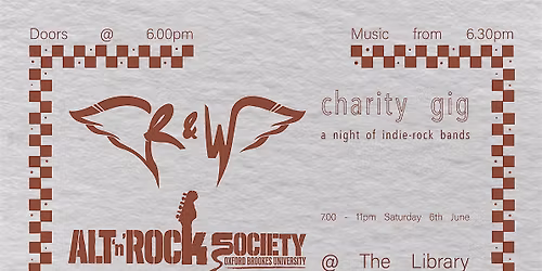 Charity Indie-Rock Gig
