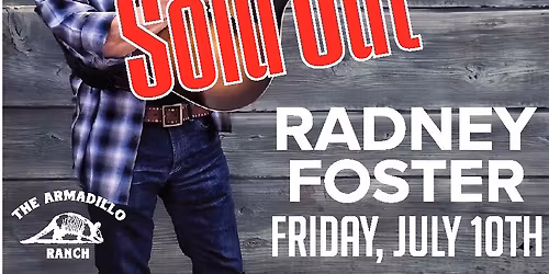 Radney Foster at The Armadillo Ranch
