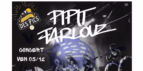 CONCERT PIPIT FARLOUZ \/\/ SORTIE NOUVELLE BIERE