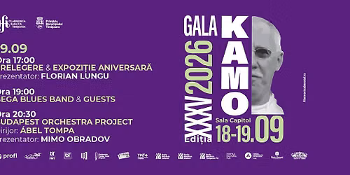 Gala KAMO - Day II | BEGA BLUES BAND & GUESTS | BUDAPEST ORCHESTRA PROJECT