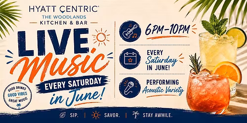 Live Music Every Saturday in June