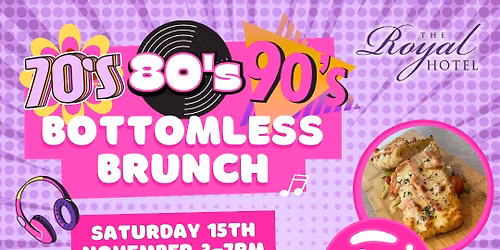 70s 80s 90s Bottomless Brunch