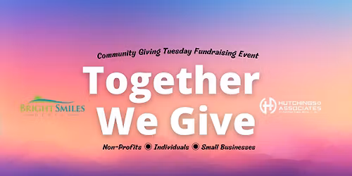 Together We Give Thrifting Fundraising Event