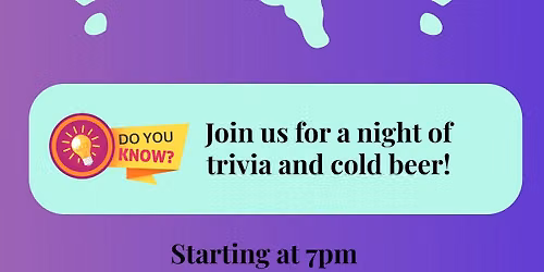 VICTORIA BAR TRIVIA!!