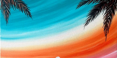 Sea Turtle Sunset-Paint Party