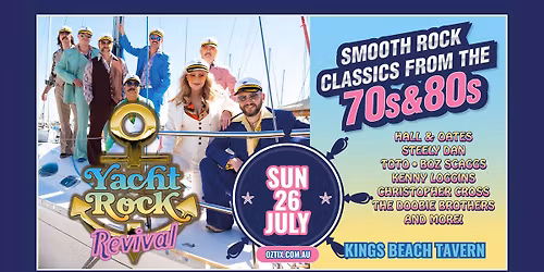 Yacht Rock Revival - Smooth Rock Classics from the 70's & 80's - Kings Beach Tavern