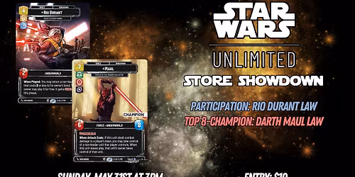 Star Wars Unlimited Store Showdown