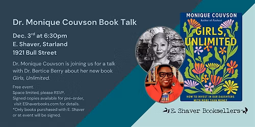 Dr. Monique Couvson Book Talk