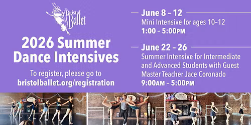 Bristol Ballet Summer Mini Intensive for Ages 10-12