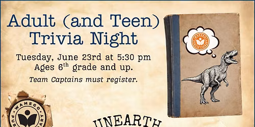 Adult & Teen Trivia Night