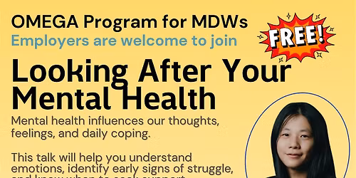 Omega: Looking After Your Mental Health by Dr Tirtajana