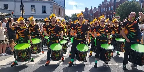 Samba Espirito Performing at Lytham Club Day 2026