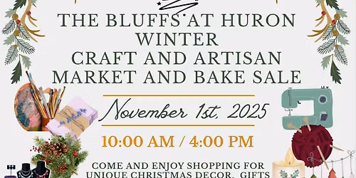The Bluffs Craft/Artisans Market and Bake Sale