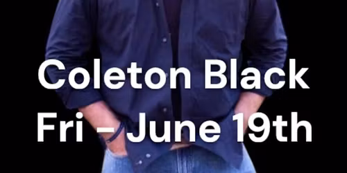 Coleton Black \u2013 Live at The Table at Madeley!