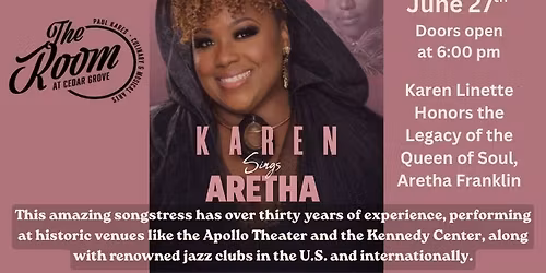 Karen Linette sings ARETHA
