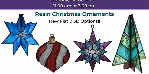 Resin Christmas Ornaments