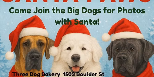 Santa Paws: Photos with Santa