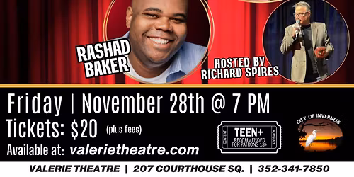 Comedy Night at the Valerie!