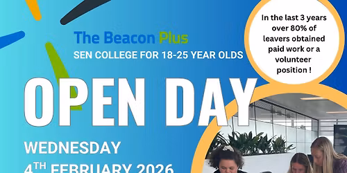 Beacon Plus Open Day