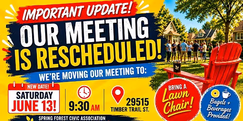 Spring Forest Civic Association Meeting