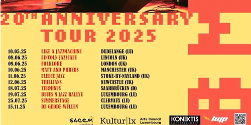 BENOIT MARTINY BAND 20th ANNIVERSARY SHOW at De Gudde W\u00ebllen