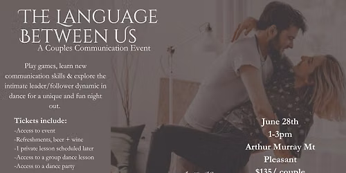 The Language Between Us: A Couples Communication Workshop