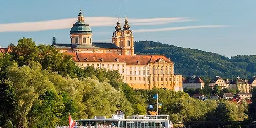  Austrija: plaukimas Dunojaus upe iki Melko vienuolyno ir \u017evilgsnis \u012f Vien\u0105 (gegu\u017e\u0117) LIKO 1 VIETA