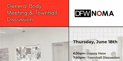 General Body Meeting & Townhall Discussion