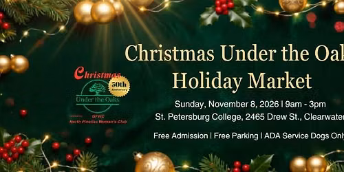 Christmas Under the Oaks Holiday Market 2026