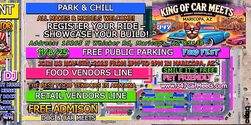 DJ-E$COBAR Presents: King of Car Meets & Food Fest