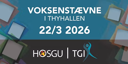 Voksenst\u00e6vne i Thyhallen 2026