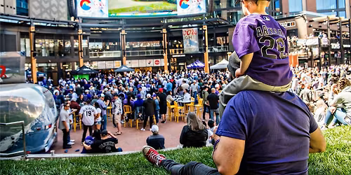 Rockies Opening Day Party at McGregor Square